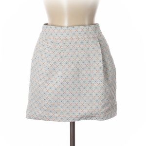 Club Monaco Patterned Mini Skirt Size 00